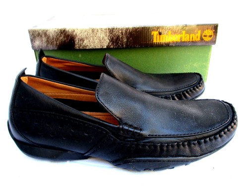 BLACK..LEATHER..LOAFERS / DRIVING SHOES 