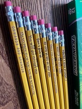 Ticonderoga Personalized Pencils with Laser Engraving, 30 Pk, Custom Name