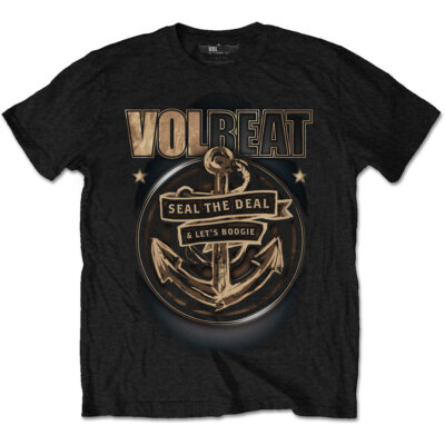 Volbeat - Seal The Deal Anchor Band T-Shirt - Official Merch