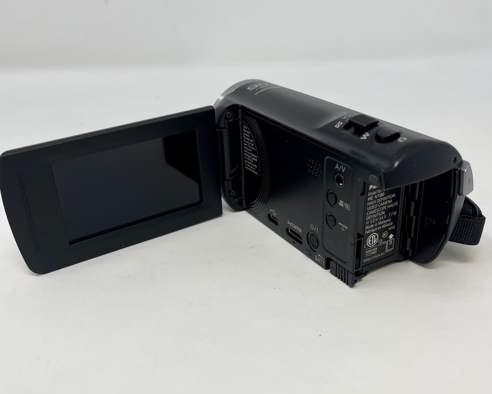 Panasonic HCV180K Full HD Camcorder with 90x Zoom Black eBay