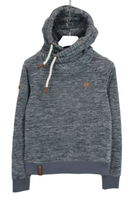 Hoodie Femme MEDIUM Pullover Fleece Mélange Bleu - Photo 1/4