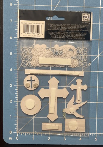 MAMBI Soft Spoken FAITH embellishment set~NIP - Picture 2 of 2