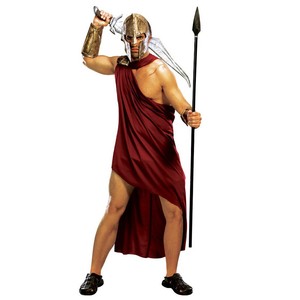 Homme 300 Guerrier Spartiate Costume Grec Gladiateur Film Film Fancy Dress Outfit Ebay
