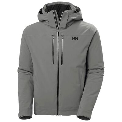 Helly Hansen Alpha Lifaloft Men's Winter Jacket, Concrete, Small