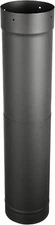 38" to 70" Telescoping Pipe for 8" Diameter Black Single Wall Stove Pipe