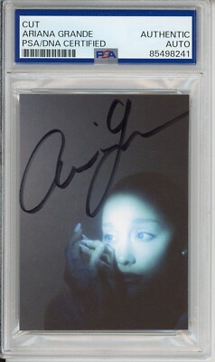 Ariana Grande SIGNED Eternal Sunshine Deluxe FULL NAME AUTOGRAPH