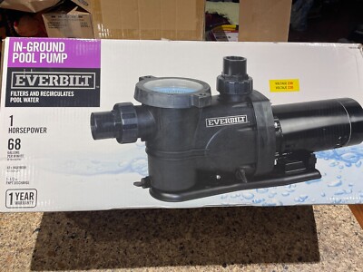 NEW!! Everbilt 1 HP 2-Speed Pool Pump 230-Volt  Model # SPP10002-2SP