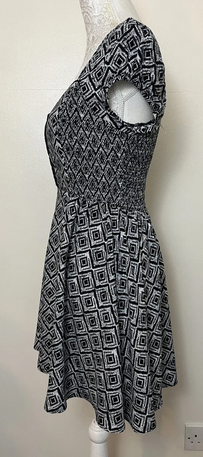 ✖️AEROPOSTALE Black Aztec Patterned Mini Dress U.… - image 7