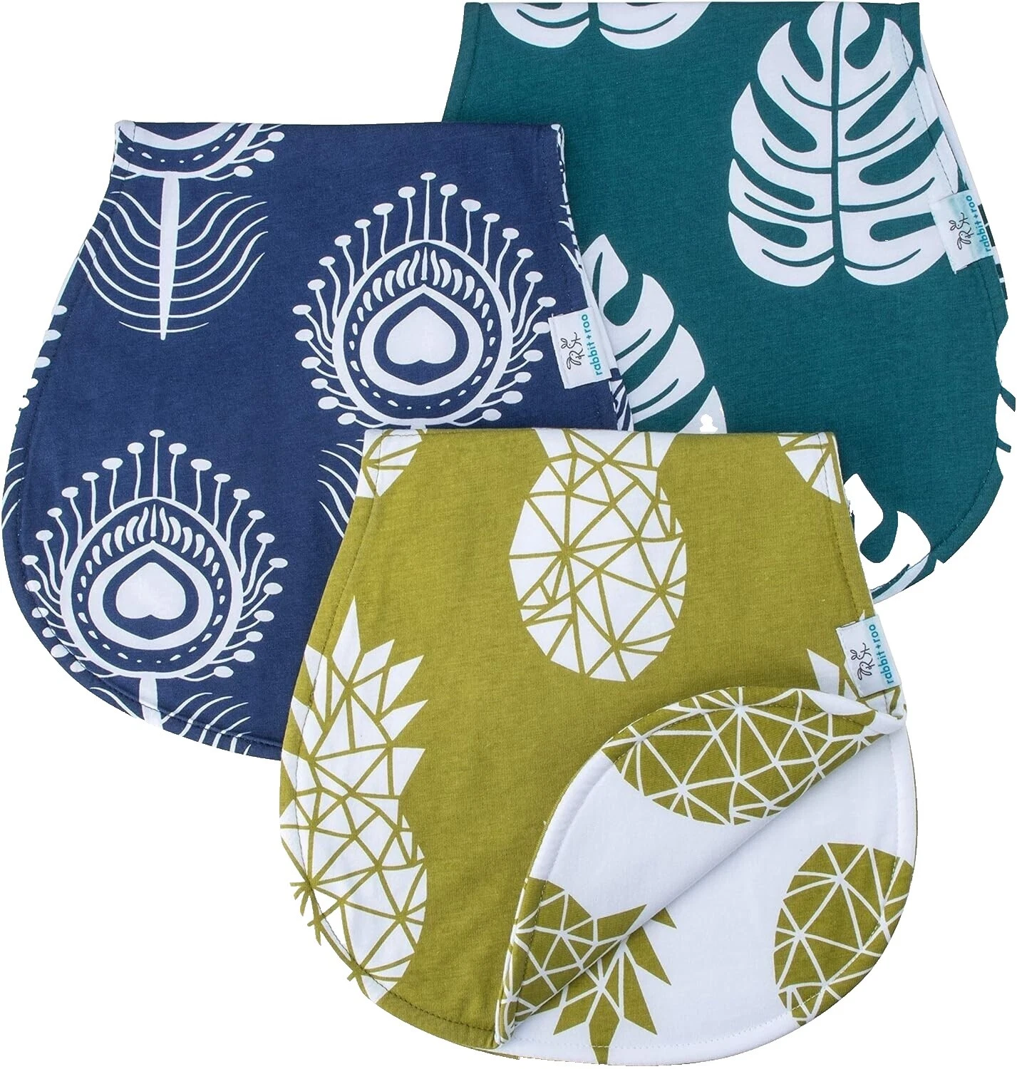 沙滩和热带宝宝打嗝布衣服