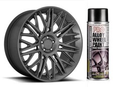 Alloy Wheel Restoration Spray Paint SATIN GREY Metallic (DG2) 400ml Motorbike S1