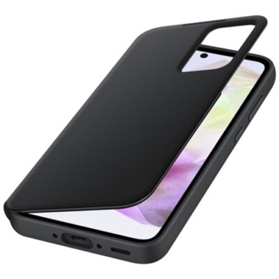Samsung Smart View Wallet Case for Galaxy A35 A35 5G - Black