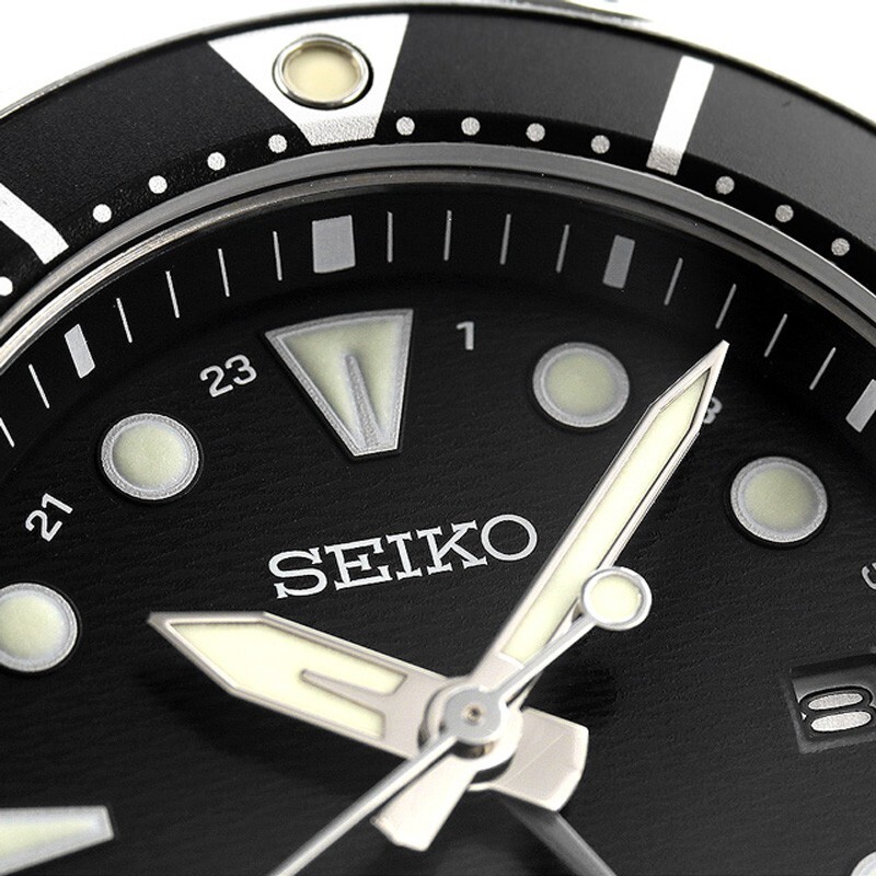 Seiko Prospex SBPK003 GMT Black Dial Scuba Diver 200m Solar