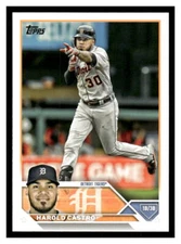 2023 Topps  #126 Harold Castro - Detroit Tigers