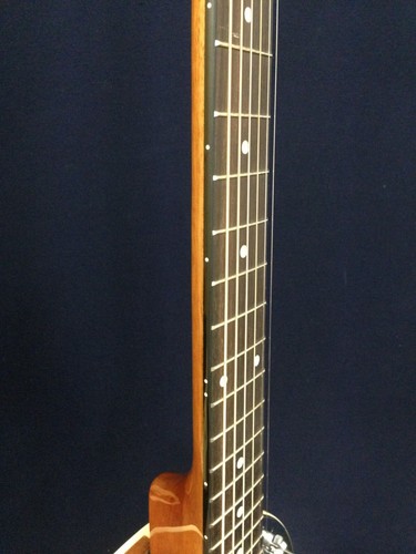 Caraya BJ-006 6-String Mahogany Resonator Banjo w/Arm Rest + Free Gig Bag - Picture 11 of 12