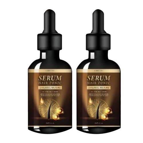2X Hair Tonic Hair Growth Serum Nourish Hair Mustache Growth Eyebrow 35ml. - 第 1/7 張圖片