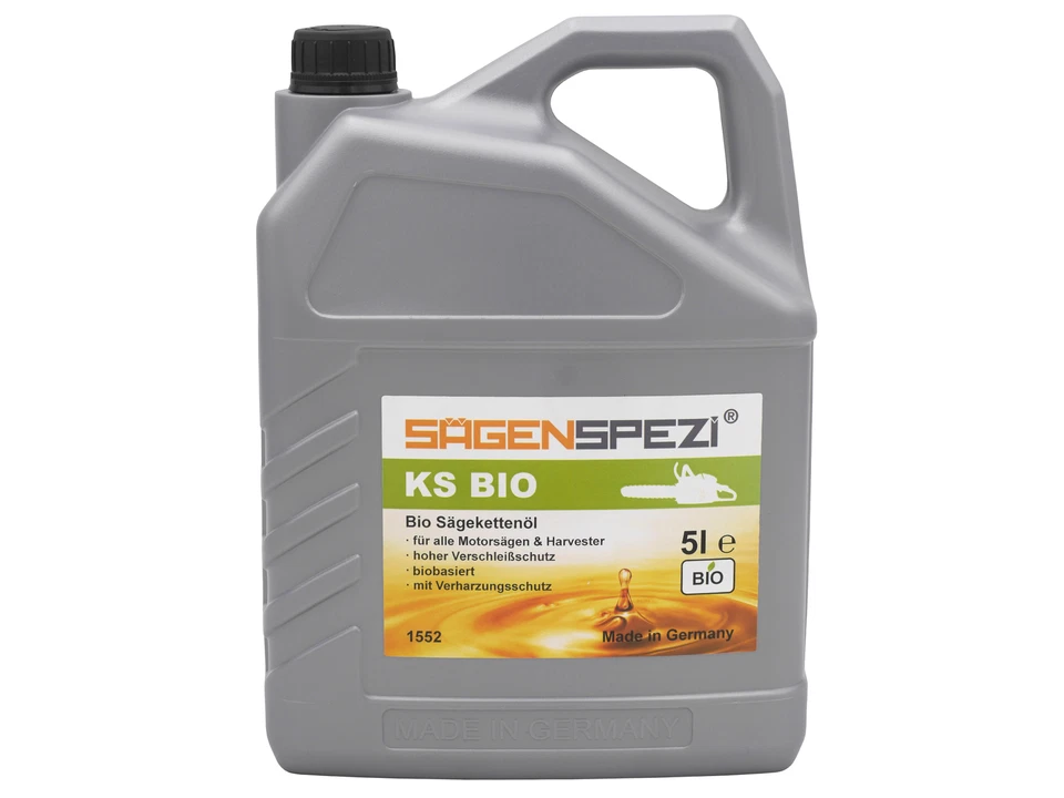 5 Liter BIO-ÖL Haftöl Kettensägenöl Kettenöl Sägekettenöl Kettensäge biologisch - Bild 4 von 4