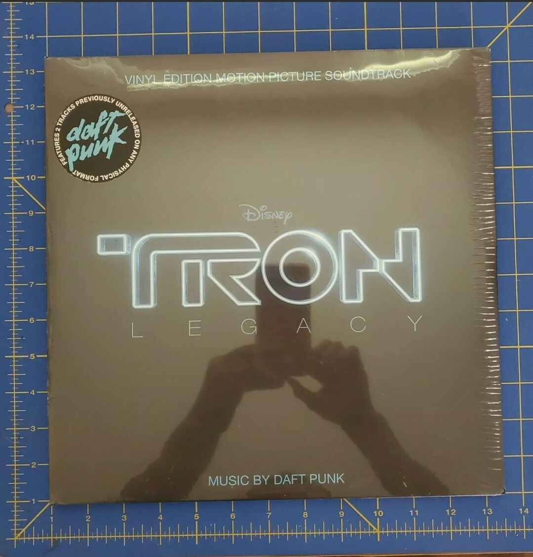 Daft Punk ‎- TRON: Legacy Soundtrack Disney Vinyl LP Never