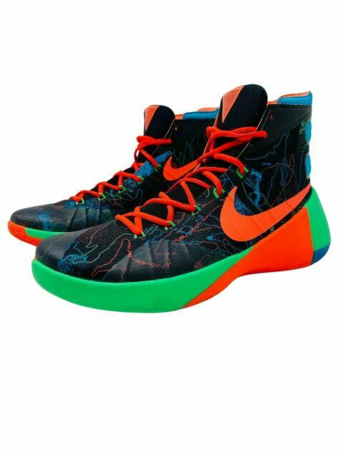 nike hyperdunk black and blue