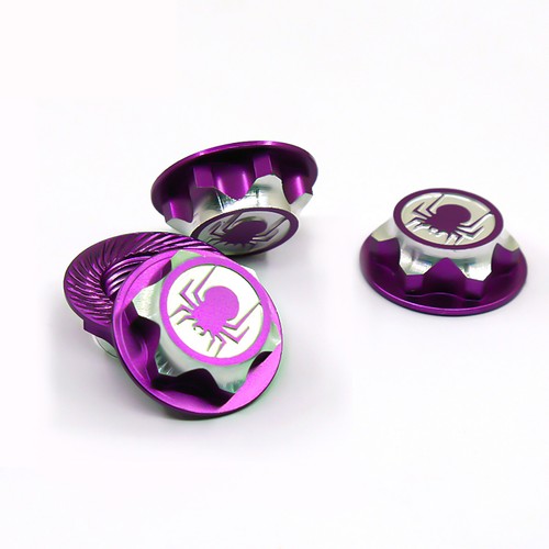 4Pcs/set 17mm Car Wheel Nut  Anti-Skid Hex Tire Screw Cap for 1:8 RC Car - Picture 10 of 19