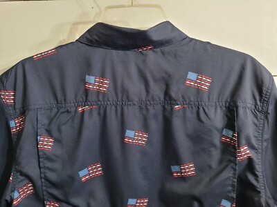 Camisa Columbia Bluefln Winds Camp Hombre Talla M | Cuotas sin interés