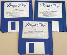 Morph Plus v1.2.0 INSTALL DISKS ONLY  1992 AS...