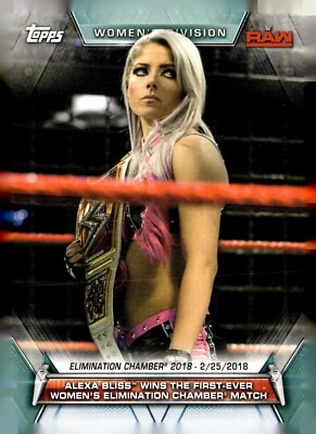 2019 Topps WWE Women's Division base and inserts - you pick from list - pyc