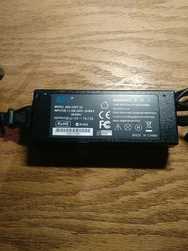 KFD AC/DC Adapter A90-12V/7.5A for Positive Grid Spark Guitar Bass W ...