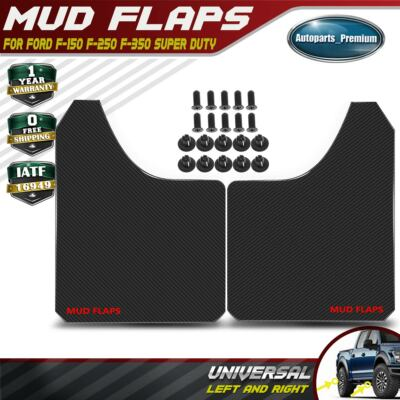 #ad #ad 2PCS Black Universal Splash Guards Mud Flaps for Ford F 150 250 Car Pickup Truck $20.79