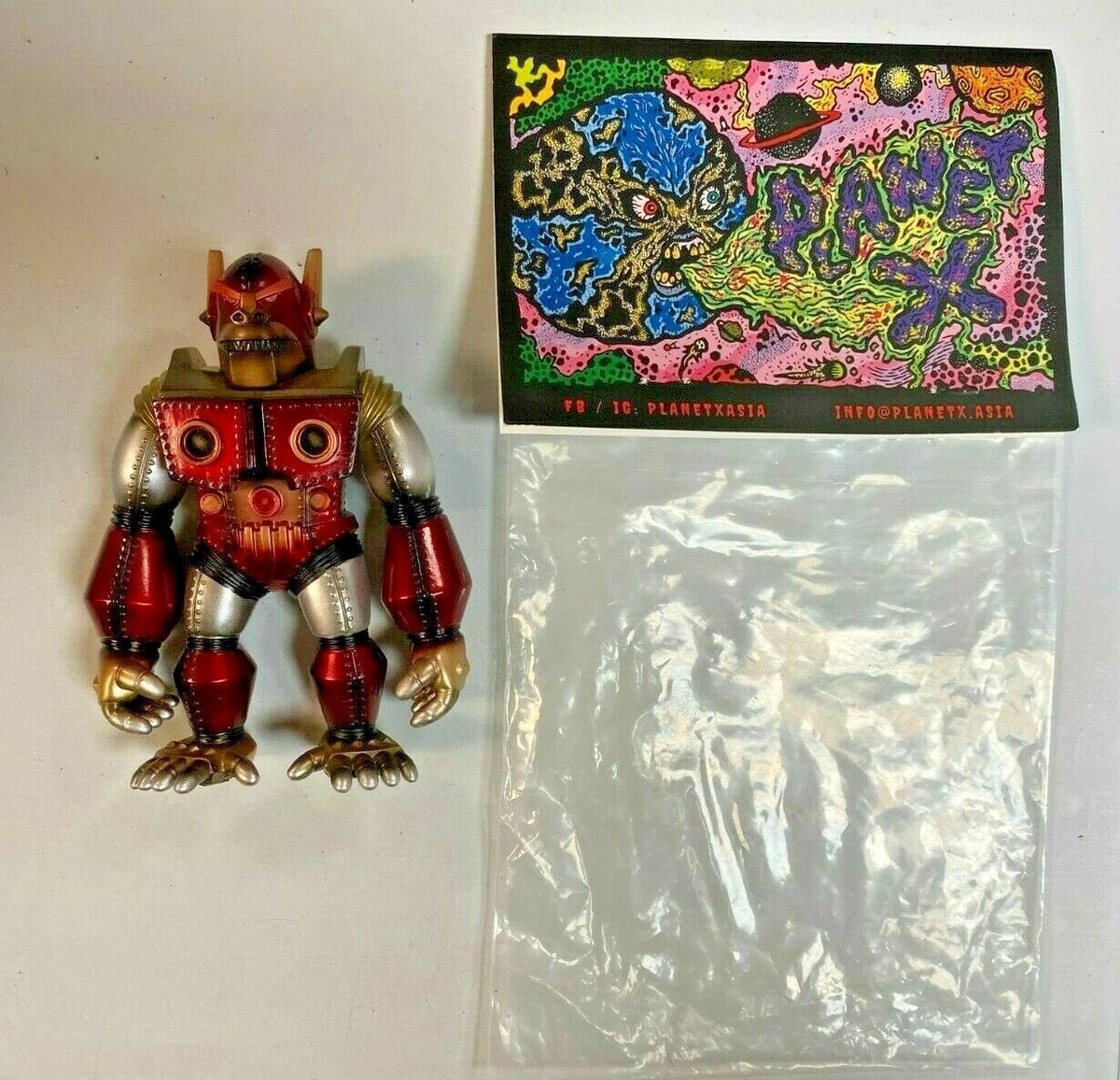 最安値限定SALE planet x asia ロボットゴリラ ソフビ フィギュアの