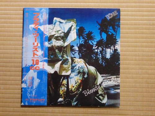 10cc – Bloody Tourists RJ-7504 Japan Insert Inner sleeve Obi - Picture 2 of 10