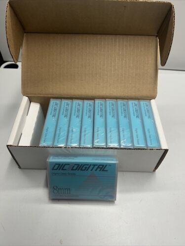 10 cassettes audio numériques 8 mm bande 8-112 m pour application d'enregistrement multipiste - Photo 1/9