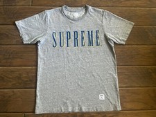 Supreme Sports S/S 2016 Heavyweight Cotton T-shirt Gray L