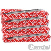 4X febi GlÜHkerzen Passend FüR Nissan Interstar Opel Movano Renault Espace