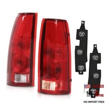 Tail Lights Wbulb Fit 1988-1999 Chevy Gmc Ck 1988-1999 Silveradosierrared Tail Lights Wbulb Fit 1988-1999 Chevy Gmc Ck 1988-1999 Silveradosierrared