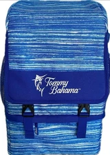 Tommy bahama backpack cooler Blue Strips Two Separate Cooler Parts