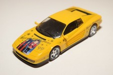 V 1:43 HERPA FERRARI TESTAROSSA MERRY CHRISTMAS 1999 YELLOW NEAR MINT CONDITION