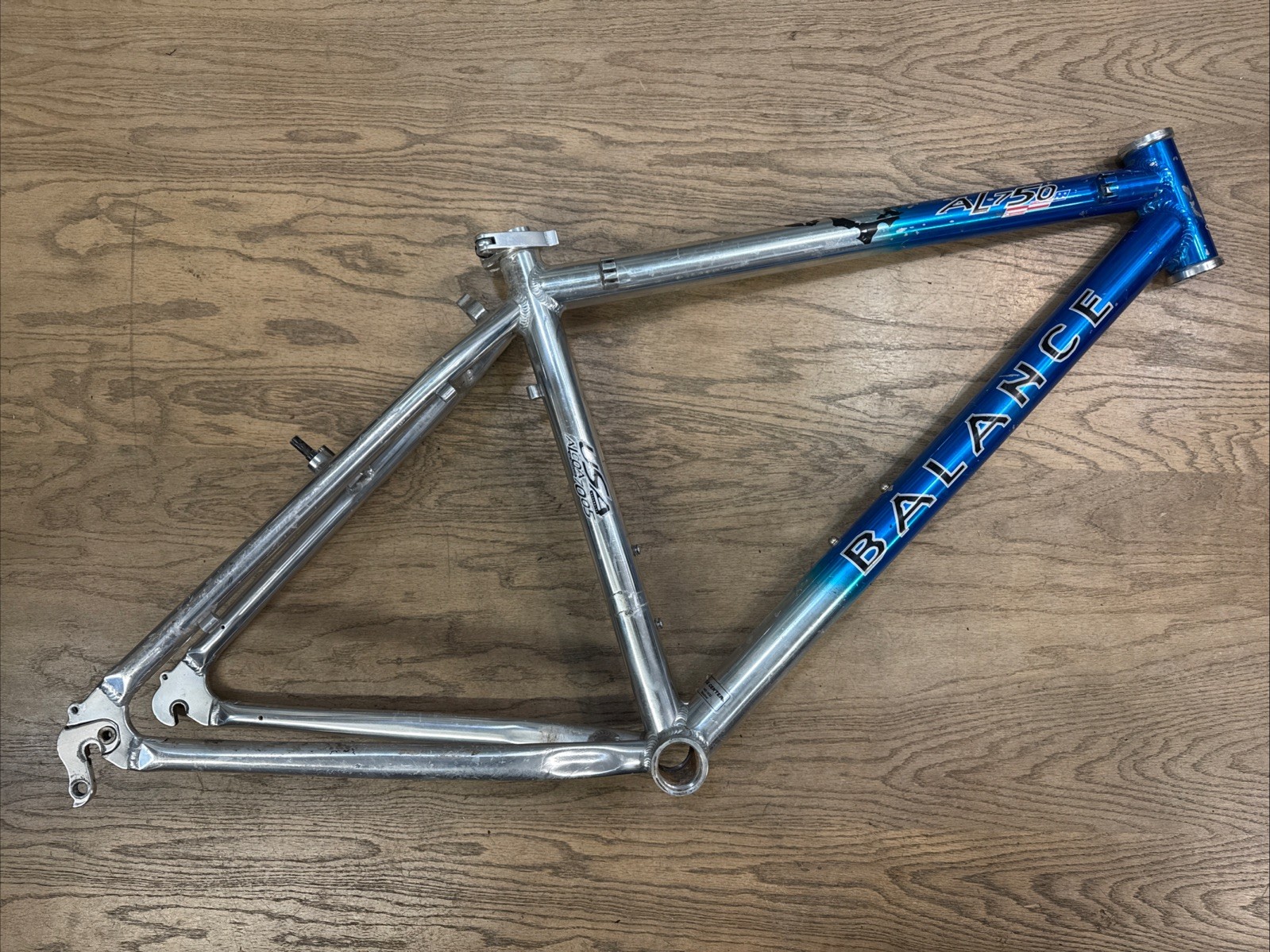 Balance AL-750 7005 Aluminum Mountain Bike Frame 17.5” 26” 1997