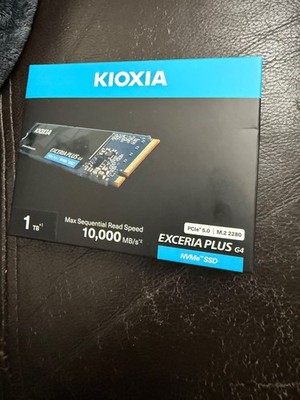KIOXIA EXCERIA Plus G4 NVMe SSD 1TB Interne SSD, PCIe Gen5 x4, Lesen 10.000MB/s
