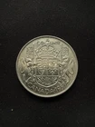 1953 Canadian Silver 80% 50 Cents Coin