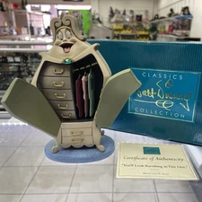 Disney WDCC Beauty and the Beast Wardrobe "You'll Look Ravishing in This One"