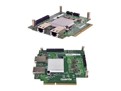 Quanta I/O Module DAS4LPC18B0 2x LAN I/O For Lenovo RQ940 Fujitsu RX4770 M2