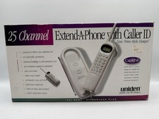 VTG Uniden XCI 660 Extend-A Phone with Caller W/ Original Box VTG Very RARE READ