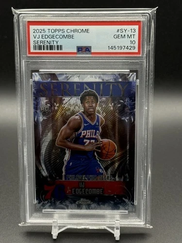 2025 Topps Chrome VJ Edgecombe Base (RAW)
