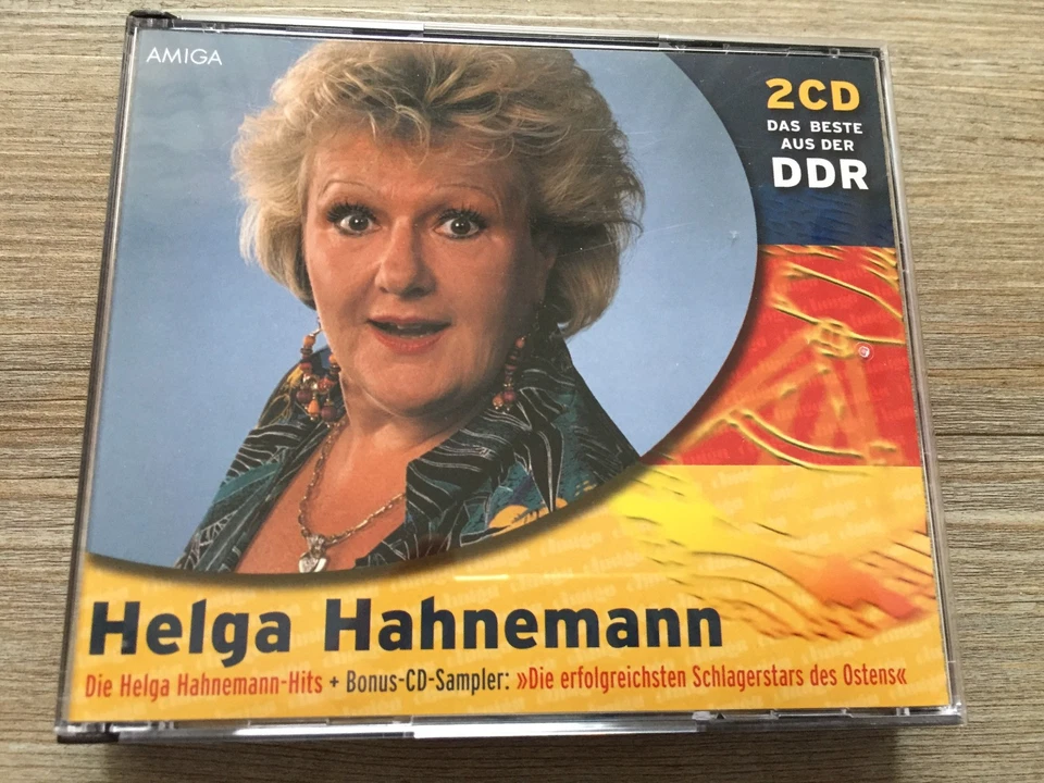 CD-Box Die Helga Hahnemann-Hits + Bonus CD-Sampler DDR Amiga