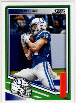 2025 Panini Score Football Alec Pierce No. 72 Indianapolis Colts
