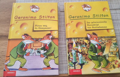 2 Jugendbücher von Geronimo Stilton NEU