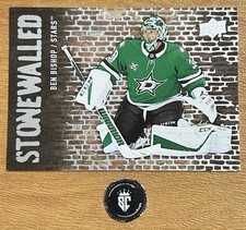 Ben Bishop 2018-19 Upper Deck Series 1 Stonewalled #SW-3 Dallas Stars