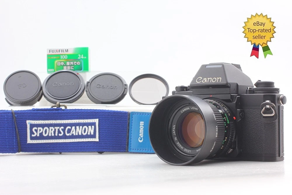 フィルムカメラ Canon New F-1 / New FD 50mm F1.4 Canon New F-1 AE － キヤノンの最高峰フィルムカメラ