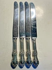 International Silver Wild Rose Sterling Knives 9 1/4” Set of 4