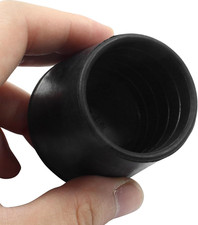 4Pcs 1-1/2 Inch 38mm Chair Leg Tips Caps, Round Rubber Non-Slip Folding Cha...